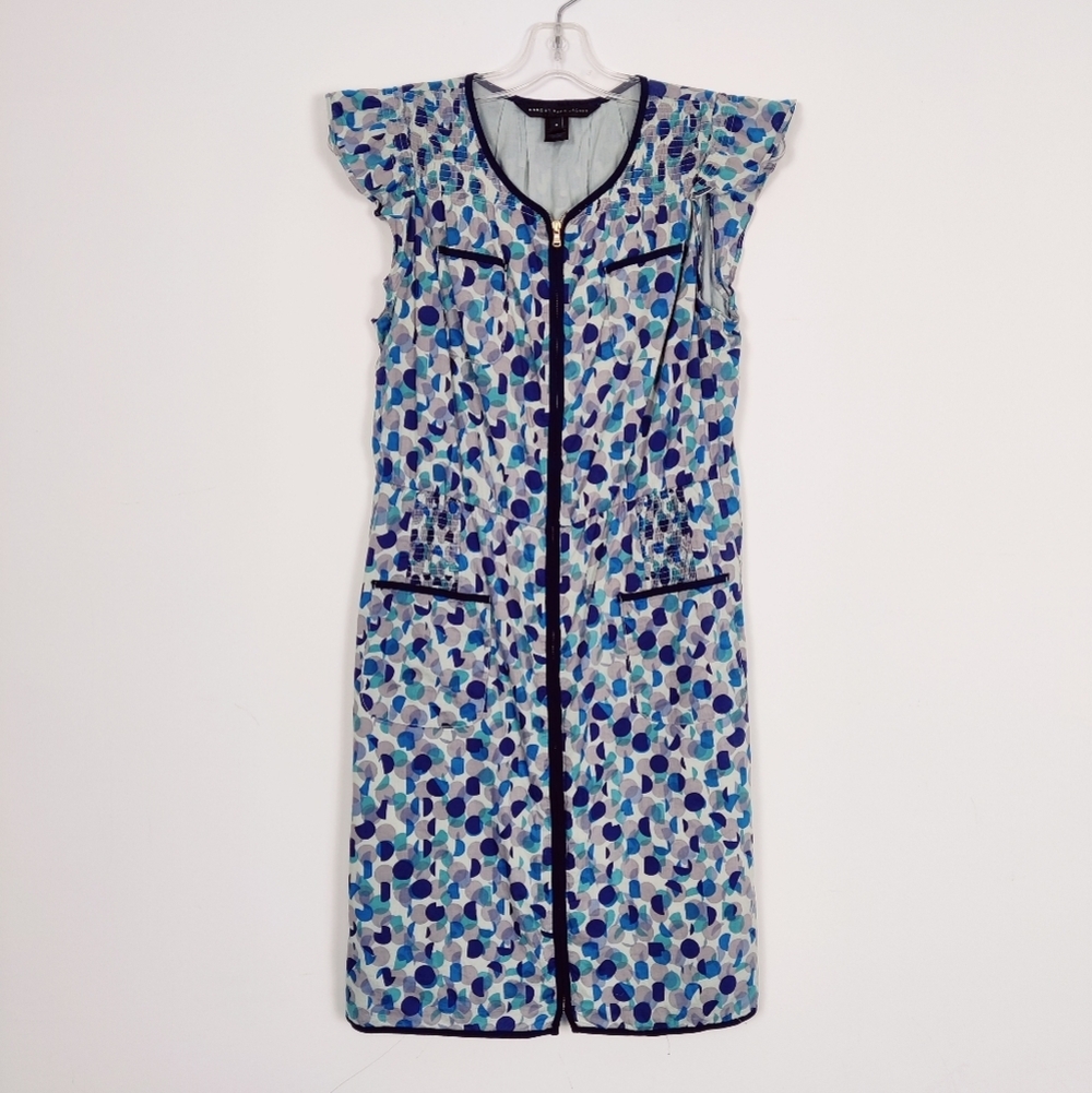 Marc by Marc Jacobs Polka Dot Print Dress - Size 6 Ruffled 100% Cotton